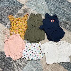 Baby girl summer bundle